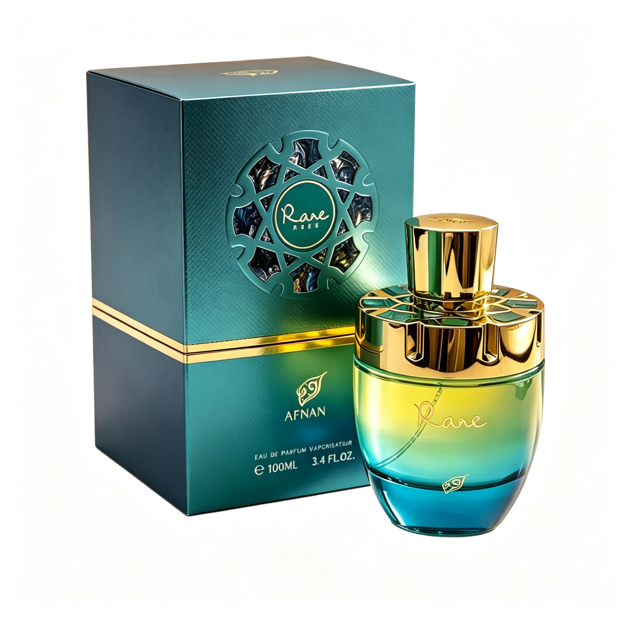 QZ-029-182 Blue Green Afnan Rare Tiffany