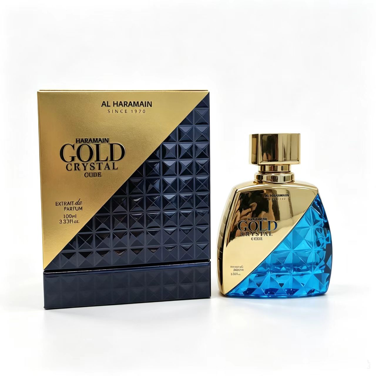 QZ-031-180-Blue Gold Crystal Sapphire by Al Haramain