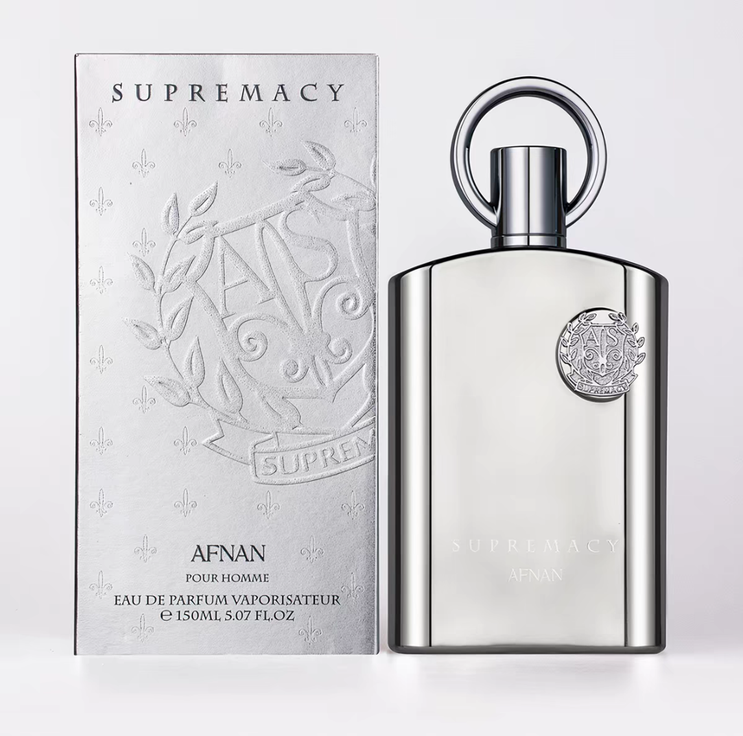 QZ-033-187 Silver Afnan Supremacy Pour Homme Eau de Parfum