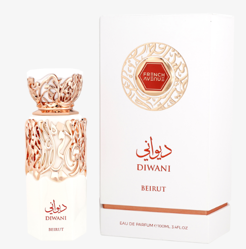 QZ-038-188 White French Avenue Diwani Beirut Eau de Parfum