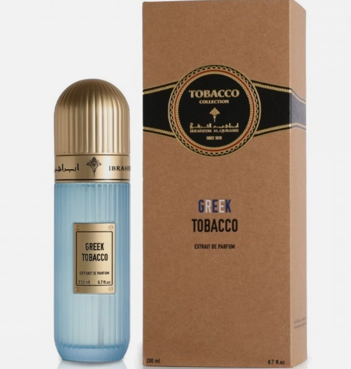 QZ-054-209A GREEK Ibrahim Al Qurashi Tobacco Collection Greek Tobacco Extrait De Parfum