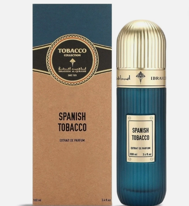 QZ-054-2209C SPANISH Ibrahim Al Qurashi Tobacco Collection Spanish Tobacco Extrait De Parfum