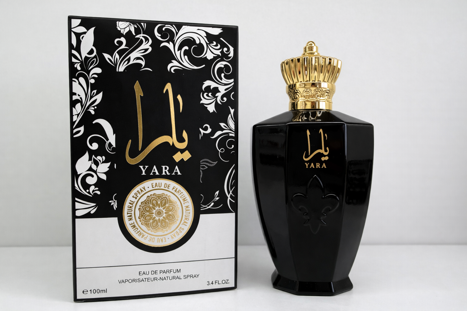 CZ-XSMY002 Yara Glass Bottle Black